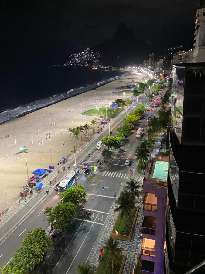 Ferienwohnung Flat Vieira Souto Vista Mar Rio de Janeiro Exterior foto