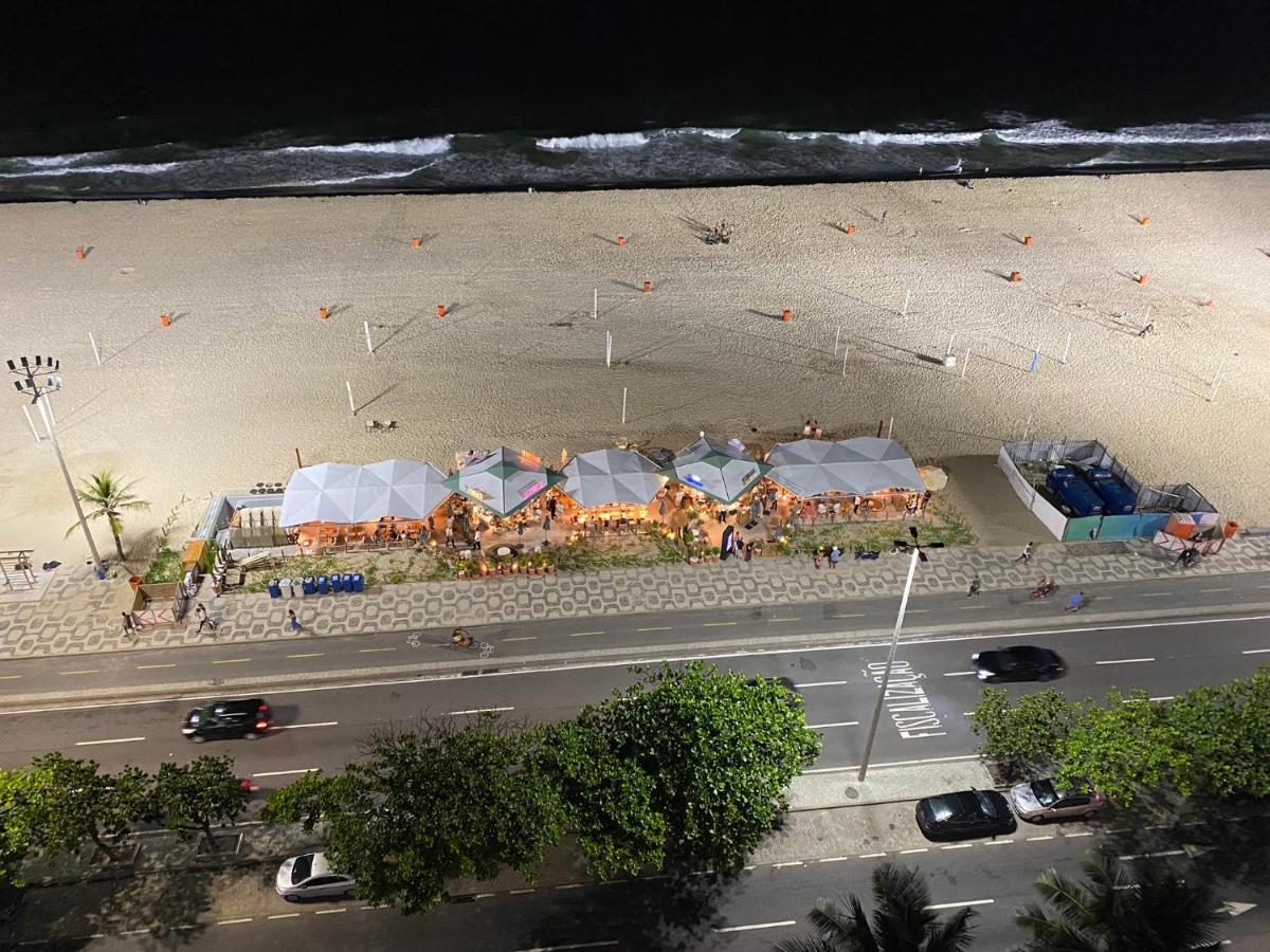 Ferienwohnung Flat Vieira Souto Vista Mar Rio de Janeiro Exterior foto