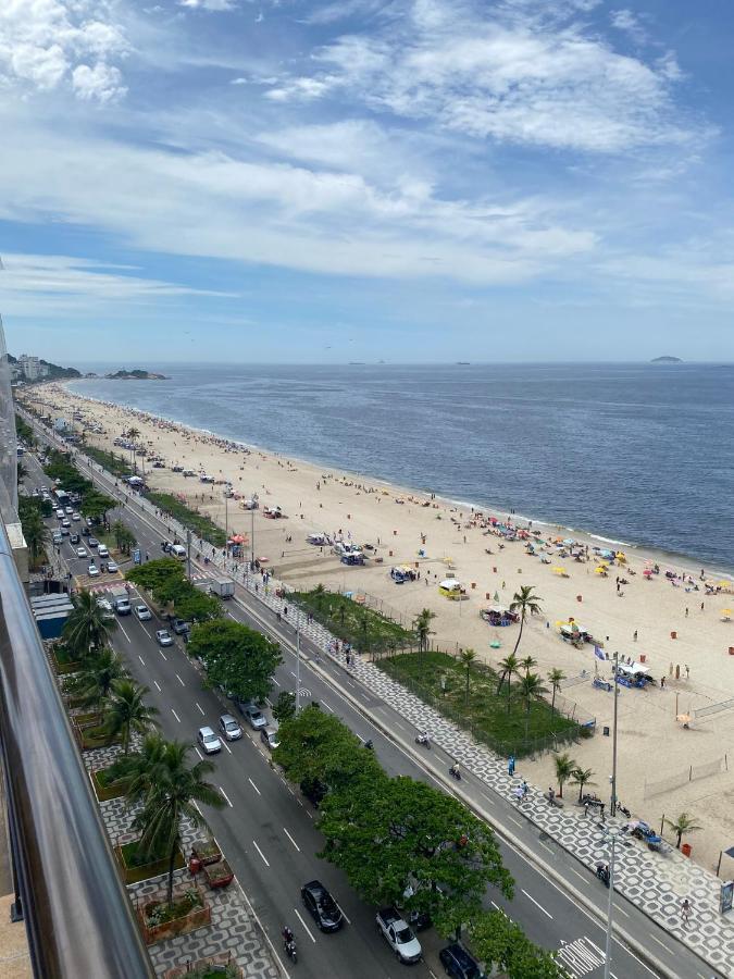 Ferienwohnung Flat Vieira Souto Vista Mar Rio de Janeiro Exterior foto