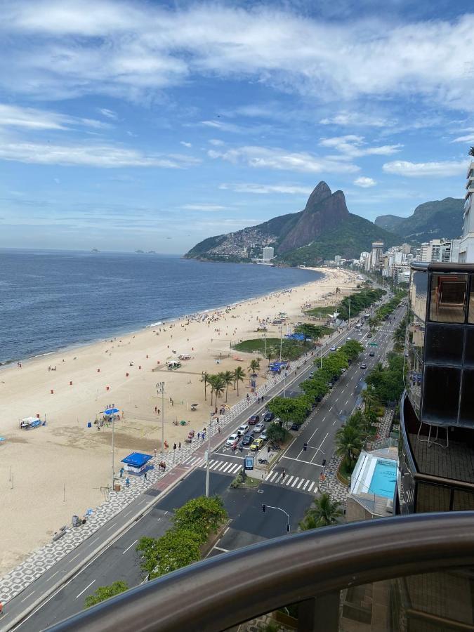 Ferienwohnung Flat Vieira Souto Vista Mar Rio de Janeiro Exterior foto